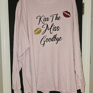 Bachelorette Tshirt - Kiss the Miss Goodbye